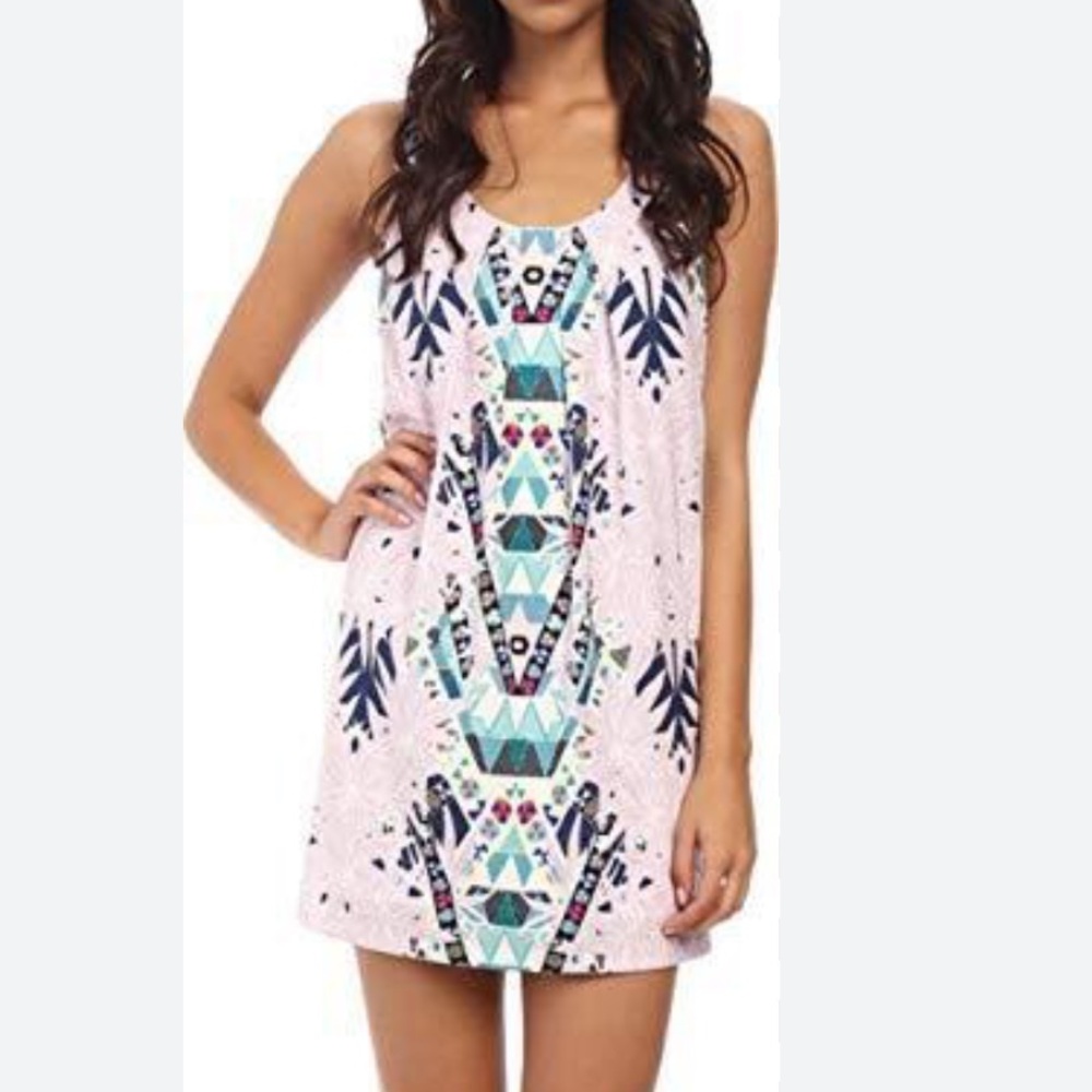 Mara Hoffman Shift Dress Maristar Lilac M